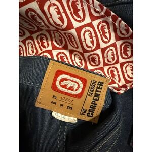 VINTAGE Ecko Unltd Jeans Men 42 Blue  Baggy Wide Leg Carpenter Jeans Y2K 90's